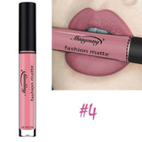 Sexy Black 1 Pcs Lipstick Matte Waterproof Velvet Lip Stick 18 Colors Pigments Makeup Matte Lipsticks Beauty Lips for Club MSSY2