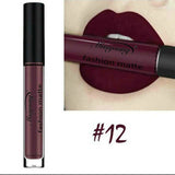 Sexy Black 1 Pcs Lipstick Matte Waterproof Velvet Lip Stick 18 Colors Pigments Makeup Matte Lipsticks Beauty Lips for Club MSSY2