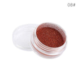 1pc 24 Colors Shimmer Glitter Eyeshadow Glitter Powder Pigment Easy to Wear Waterproof Glitter Powder Eye Shadow Makeup TSLM1