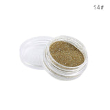 1pc 24 Colors Shimmer Glitter Eyeshadow Glitter Powder Pigment Easy to Wear Waterproof Glitter Powder Eye Shadow Makeup TSLM1