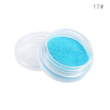 1pc 24 Colors Shimmer Glitter Eyeshadow Glitter Powder Pigment Easy to Wear Waterproof Glitter Powder Eye Shadow Makeup TSLM1