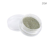 1pc 24 Colors Shimmer Glitter Eyeshadow Glitter Powder Pigment Easy to Wear Waterproof Glitter Powder Eye Shadow Makeup TSLM1