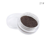 1pc 24 Colors Shimmer Glitter Eyeshadow Glitter Powder Pigment Easy to Wear Waterproof Glitter Powder Eye Shadow Makeup TSLM1