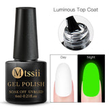 Mtssii 6ml Red Color Gel Polish Long Lasting Gel Nail Polish Soak Off UV LED Gel Varnishes DIY Nail Art Design Polish Gel