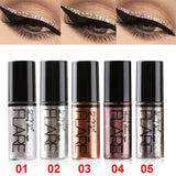 Professional Liquid Shiny Eyeliner Makeup Eye Liner Cosmetics for Women Pigment Silver Rose Gold Glitter Eyeliner Beauty Tools