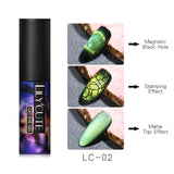 LILYCUTE 9D Cat Eye Nail Gel Chameleon Magnetic Soak Off UV/LED Nail Varnish Semi Permanent  Gel varnish 5ml