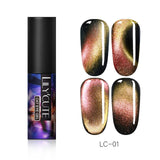 LILYCUTE 9D Cat Eye Nail Gel Chameleon Magnetic Soak Off UV/LED Nail Varnish Semi Permanent  Gel varnish 5ml