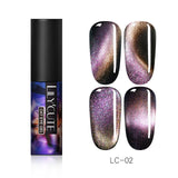 LILYCUTE 9D Cat Eye Nail Gel Chameleon Magnetic Soak Off UV/LED Nail Varnish Semi Permanent  Gel varnish 5ml