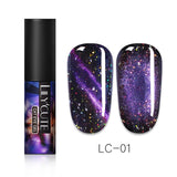 LILYCUTE 9D Cat Eye Nail Gel Chameleon Magnetic Soak Off UV/LED Nail Varnish Semi Permanent  Gel varnish 5ml