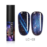 LILYCUTE 9D Cat Eye Nail Gel Chameleon Magnetic Soak Off UV/LED Nail Varnish Semi Permanent  Gel varnish 5ml