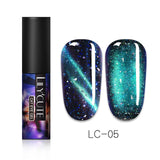 LILYCUTE 9D Cat Eye Nail Gel Chameleon Magnetic Soak Off UV/LED Nail Varnish Semi Permanent  Gel varnish 5ml