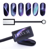 LILYCUTE 9D Cat Eye Nail Gel Chameleon Magnetic Soak Off UV/LED Nail Varnish Semi Permanent  Gel varnish 5ml