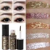 Shiny Liquid Eyeliner Long Lasting Makeup Pigment Eye Liner Cosmetics for Women Silver Rose Gold Glitter Eyeliner Beauty Tools