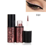 Shiny Liquid Eyeliner Long Lasting Makeup Pigment Eye Liner Cosmetics for Women Silver Rose Gold Glitter Eyeliner Beauty Tools