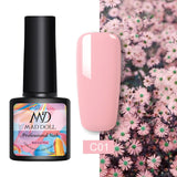 MAD DOLL 8ml Autumn Fall Winter New Series Color Nail Gel Polish Soak Off UV Gel Varnish Color varnish Nail Art