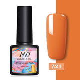 MAD DOLL 8ml Autumn Fall Winter New Series Color Nail Gel Polish Soak Off UV Gel Varnish Color varnish Nail Art