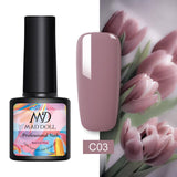 MAD DOLL 8ml Autumn Fall Winter New Series Color Nail Gel Polish Soak Off UV Gel Varnish Color varnish Nail Art