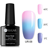 UR SUGAR 7.5ml Thermal UV Gel Nail Polish 3 Colors  Glitter Gel Polish Soak Off UV LED Gel Varnish Semi Permanent