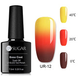 UR SUGAR 7.5ml Thermal UV Gel Nail Polish 3 Colors  Glitter Gel Polish Soak Off UV LED Gel Varnish Semi Permanent