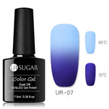 UR SUGAR 7.5ml Thermal UV Gel Nail Polish 3 Colors  Glitter Gel Polish Soak Off UV LED Gel Varnish Semi Permanent