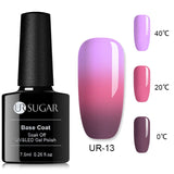 UR SUGAR 7.5ml Thermal UV Gel Nail Polish 3 Colors  Glitter Gel Polish Soak Off UV LED Gel Varnish Semi Permanent