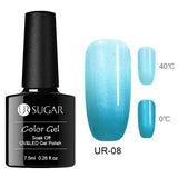 UR SUGAR 7.5ml Thermal UV Gel Nail Polish 3 Colors  Glitter Gel Polish Soak Off UV LED Gel Varnish Semi Permanent