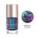 NICOLE DIARY  Metallic Chameleon Nail Polish Shell Stamping Polish Latex Liquid Tape Nail Art varnish Varnish