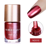 NICOLE DIARY  Metallic Chameleon Nail Polish Shell Stamping Polish Latex Liquid Tape Nail Art varnish Varnish