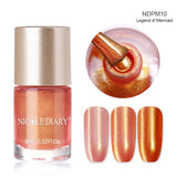 NICOLE DIARY  Metallic Chameleon Nail Polish Shell Stamping Polish Latex Liquid Tape Nail Art varnish Varnish