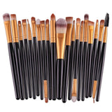 20pcs Professional Makeup Brushes Set Powder Foundation Eyeshadow Make Up Brushes Women Cosmetic Tool Soft Synthetic Hair MAANGE