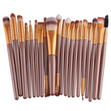 20pcs Professional Makeup Brushes Set Powder Foundation Eyeshadow Make Up Brushes Women Cosmetic Tool Soft Synthetic Hair MAANGE