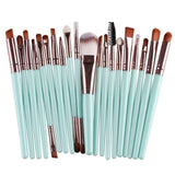 20pcs Professional Makeup Brushes Set Powder Foundation Eyeshadow Make Up Brushes Women Cosmetic Tool Soft Synthetic Hair MAANGE