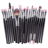 20pcs Professional Makeup Brushes Set Powder Foundation Eyeshadow Make Up Brushes Women Cosmetic Tool Soft Synthetic Hair MAANGE