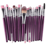 20pcs Professional Makeup Brushes Set Powder Foundation Eyeshadow Make Up Brushes Women Cosmetic Tool Soft Synthetic Hair MAANGE