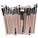 20pcs Professional Makeup Brushes Set Powder Foundation Eyeshadow Make Up Brushes Women Cosmetic Tool Soft Synthetic Hair MAANGE