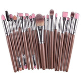 20pcs Professional Makeup Brushes Set Powder Foundation Eyeshadow Make Up Brushes Women Cosmetic Tool Soft Synthetic Hair MAANGE