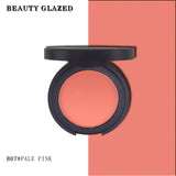 Beauty Glazed Blush Palette Mineral Pigment Makeup Palette Waterproof Rouge Powder Cake Pressed Foundation Face Cosmetic TSLM2