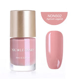 NICOLE DIARY 9ml Nail Polish  Series Varnish Polish Quick Dry Eco-friendly Nail Art varnish 6 Colors