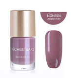 NICOLE DIARY 9ml Nail Polish  Series Varnish Polish Quick Dry Eco-friendly Nail Art varnish 6 Colors