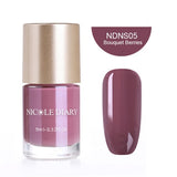 NICOLE DIARY 9ml Nail Polish  Series Varnish Polish Quick Dry Eco-friendly Nail Art varnish 6 Colors