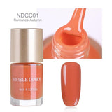 NICOLE DIARY 9ml Nail Polish  Series Varnish Polish Quick Dry Eco-friendly Nail Art varnish 6 Colors