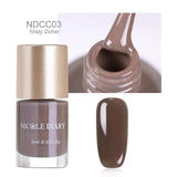 NICOLE DIARY 9ml Nail Polish  Series Varnish Polish Quick Dry Eco-friendly Nail Art varnish 6 Colors