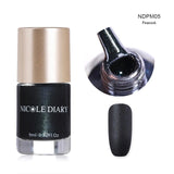 NICOLE DIARY 9ml Nail Polish  Series Varnish Polish Quick Dry Eco-friendly Nail Art varnish 6 Colors