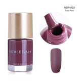 NICOLE DIARY 9ml Nail Polish  Series Varnish Polish Quick Dry Eco-friendly Nail Art varnish 6 Colors