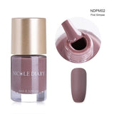 NICOLE DIARY 9ml Nail Polish  Series Varnish Polish Quick Dry Eco-friendly Nail Art varnish 6 Colors