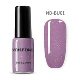 NICOLE DIARY 9ml Nail Polish  Series Varnish Polish Quick Dry Eco-friendly Nail Art varnish 6 Colors