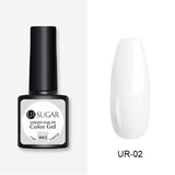 UR SUGAR 7.5ml Gel Nail Polish Solid Color  Glitter Semi Permanent Soak Off UV LED Nail Art Gel varnish 62 Colors