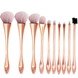 Professional 5pcs/10pcs Makeup Brushes Set Hight Quality Power Foundation Eyeshadow Brushes Cosmetic Tool For Women 30#118