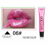 New Moisturizing Candy Color Lip Gloss Waterproof Glitter Liquid Lipstick Long Lasting Makeup Lipstick Cosmetics Maquiagem TSLM1