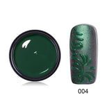 LEMOOC 3D Emboss Carving Painting Gel Paste Nail Polish Soak Off UV LED Gel Wire Drawing Varnish Esmalte Decarations